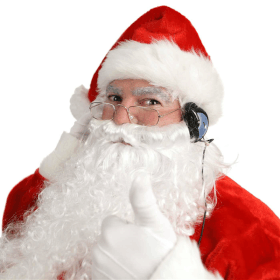 Christmas 356 Santa's Radio