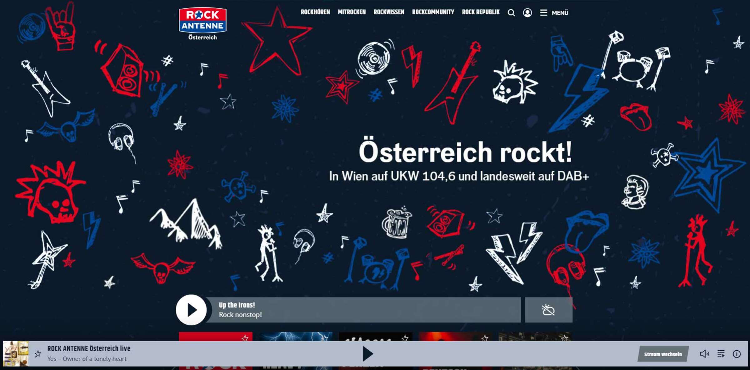 Rockantenne Österreich live